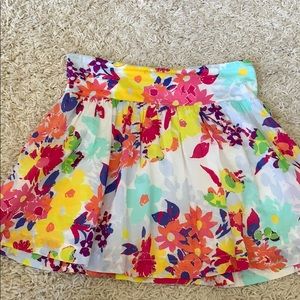 Girls floral skirt